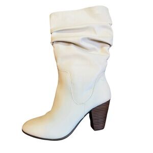 ESPRIT oliana beige boots pu upper 6.5 M